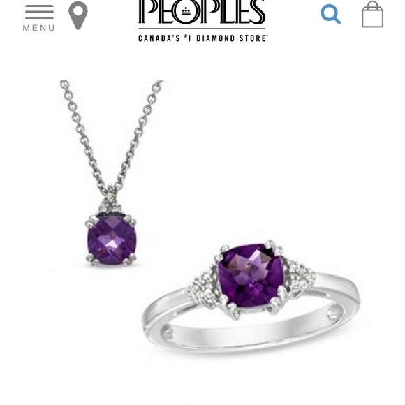 Amethyst necklace! - Picture 3 of 3